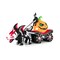 Halloween Inflatable 9 FT Reaper Carriage with 7 LED Lights, Skeleton Dragon Design, Outdoor Lawn Yard Decor with Blower and Fixing Kit